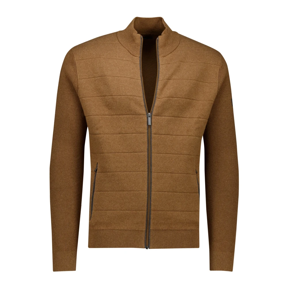 Bugatti Bruine Vest Brown Heren