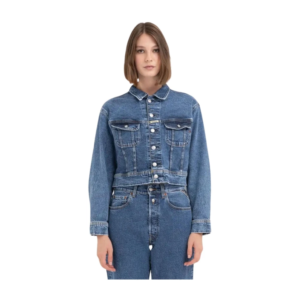 Jackets > Denim Jackets - - Replay - Modalova