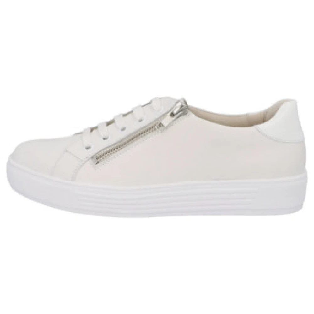 Solidus Casual Veterschoenen in Dames Schoenen Wit