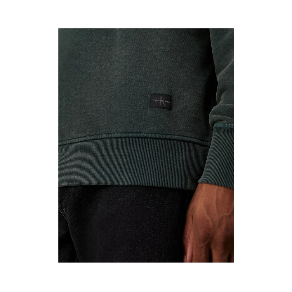 Calvin Klein Jeans Crewneck Sweatshirt Green Heren