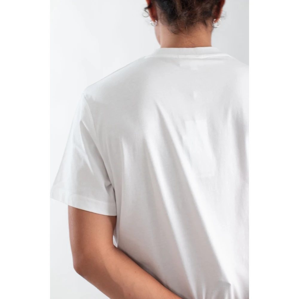 Lacoste Witte Croc Tee Klassieke Stijl White Heren
