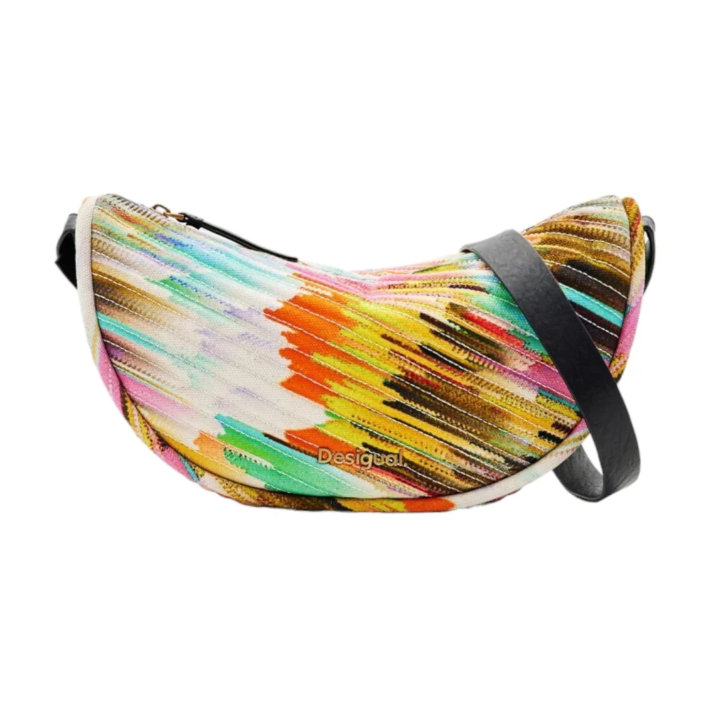Desigual Dames Schoudertas Stijlvol Ontwerp Multicolor Dames