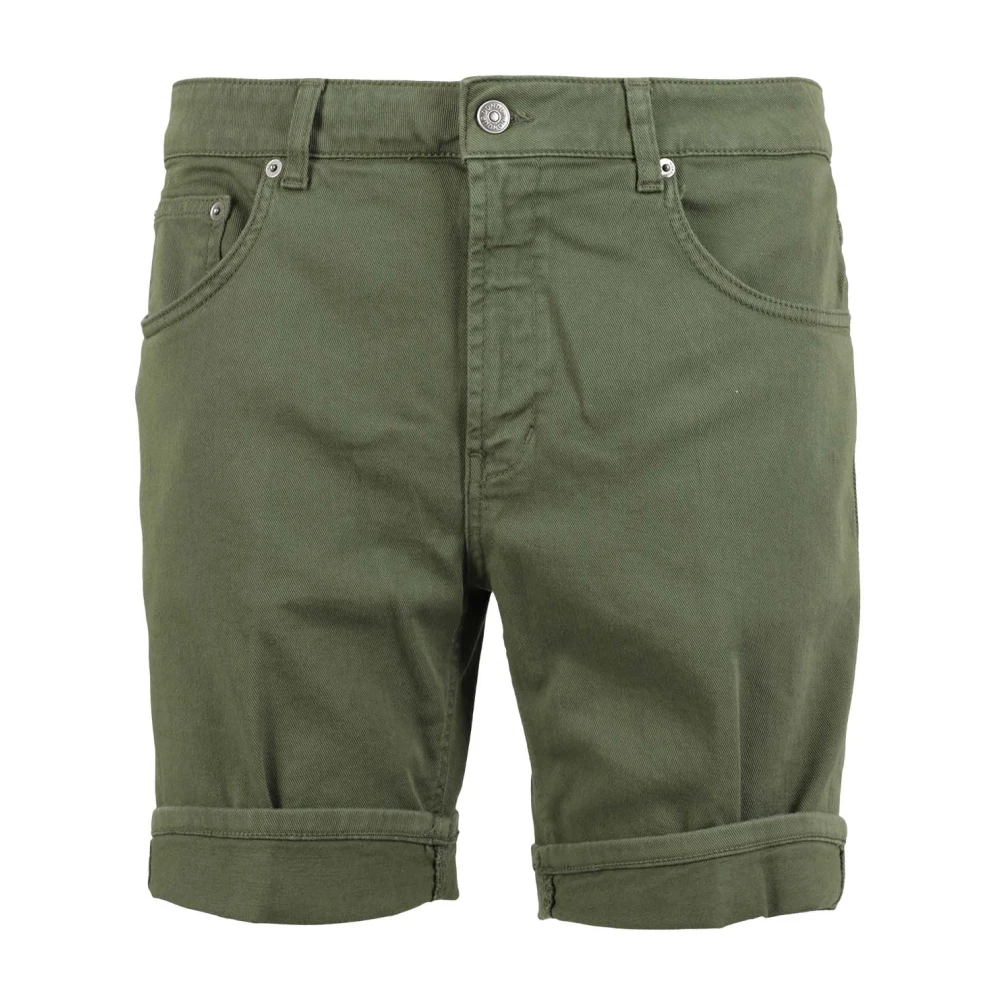 Dondup Stijlvolle Bermuda Shorts voor Mannen Green Heren