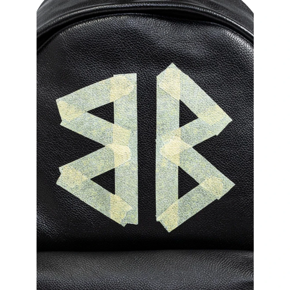 Balenciaga Zwarte Rugzak met Voorritsvak Black Heren