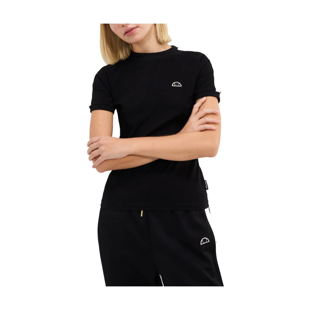 Ellesse Zecora Tee Shirt voor Mannen Black Dames