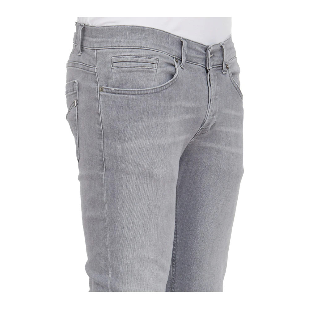 Dondup Slim-fit Jeans Gray Heren