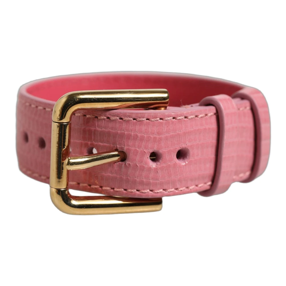 Dolce & Gabbana Pink Bracelet Belt - Female - Bracelets - One Size - Accessories