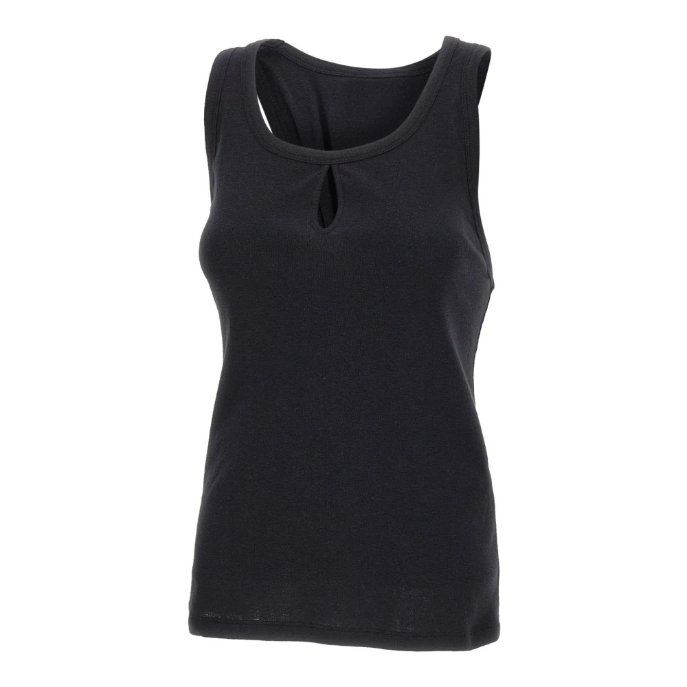 Victoria Beckham Women's Black Tank Top