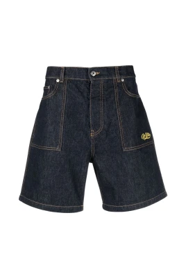 Denim Utility Shorts Indigo Bomull