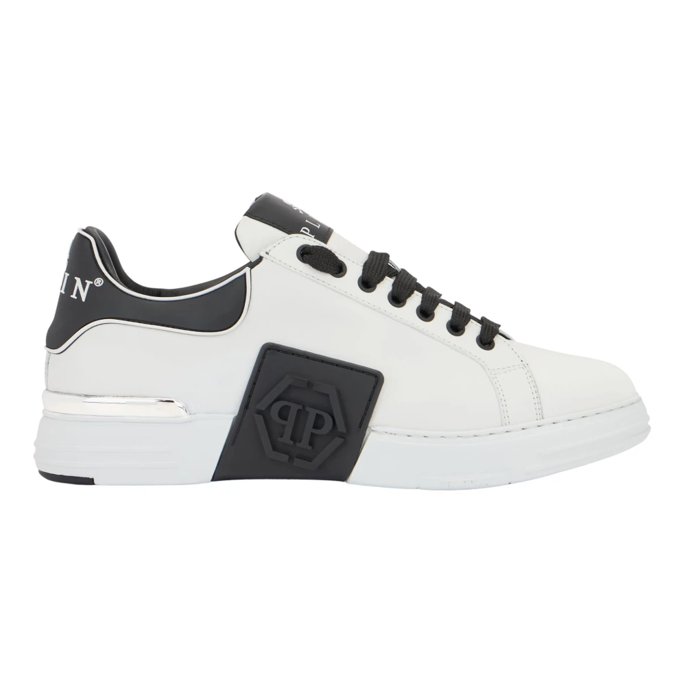 Philipp Plein Men's Black Sneakers, 6 Uk, Low-Top Sneak