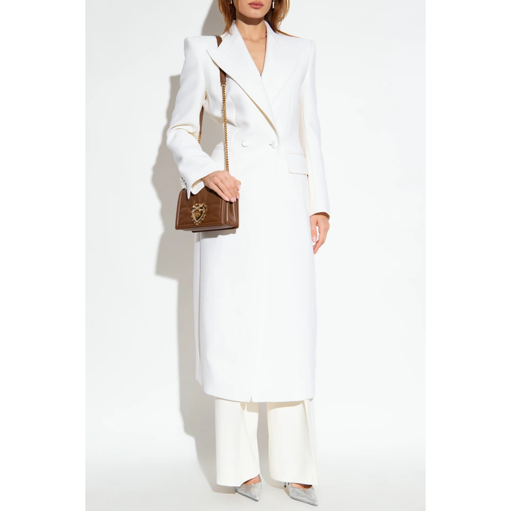 Dolce & Gabbana Wollen jas White Dames