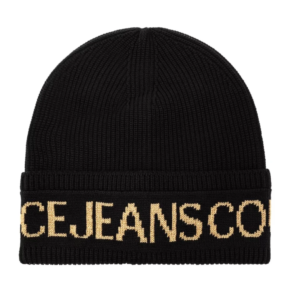Versace Jeans Couture Men's Black Accessories, One Size, Couture Hat