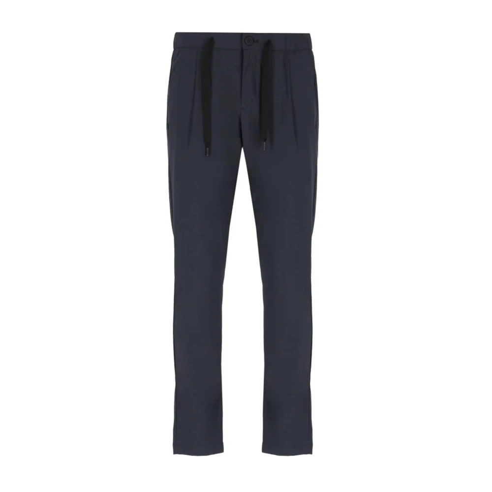 Herno Herr Blå Byxor L, Drawstring Pants