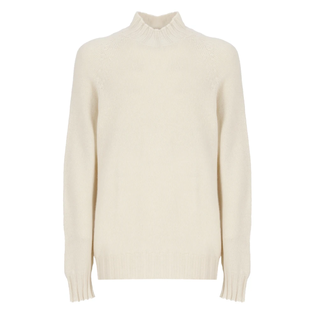 Tagliatore Sweaters Ivory Beige Heren