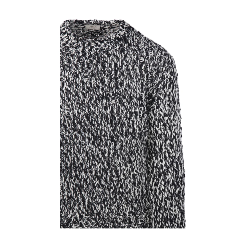 Altea Ronde Hals Sweater in Zwart Black Heren