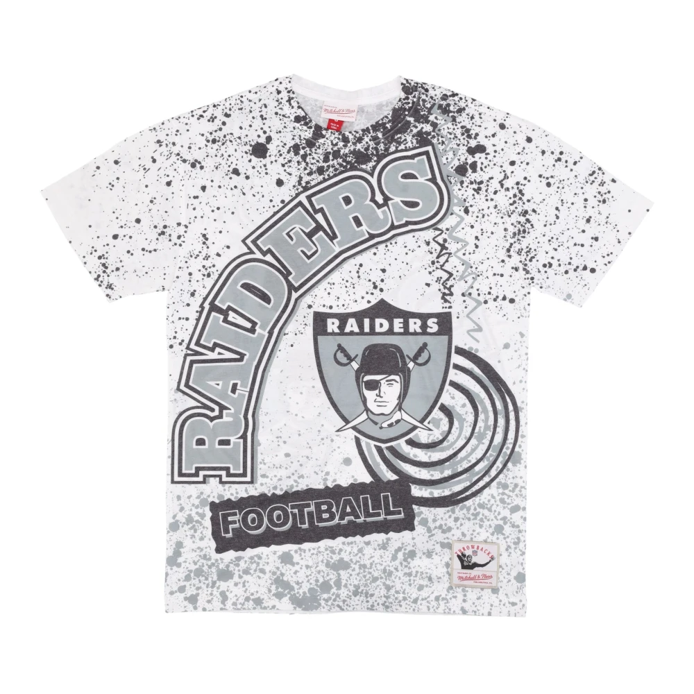 Mitchell & Ness Oakland Raiders NFL Team Tee White, Herr