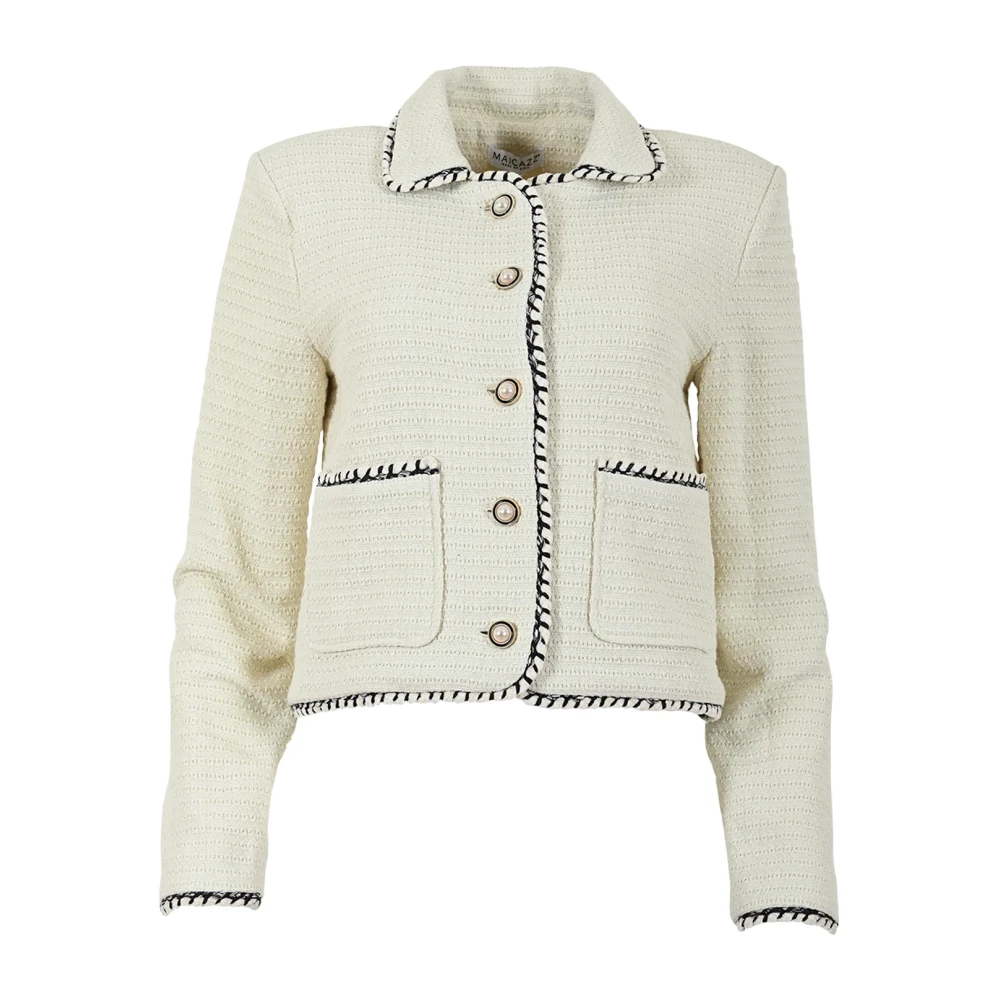 Jackets > Tweed Jackets - - Maicazz - Modalova