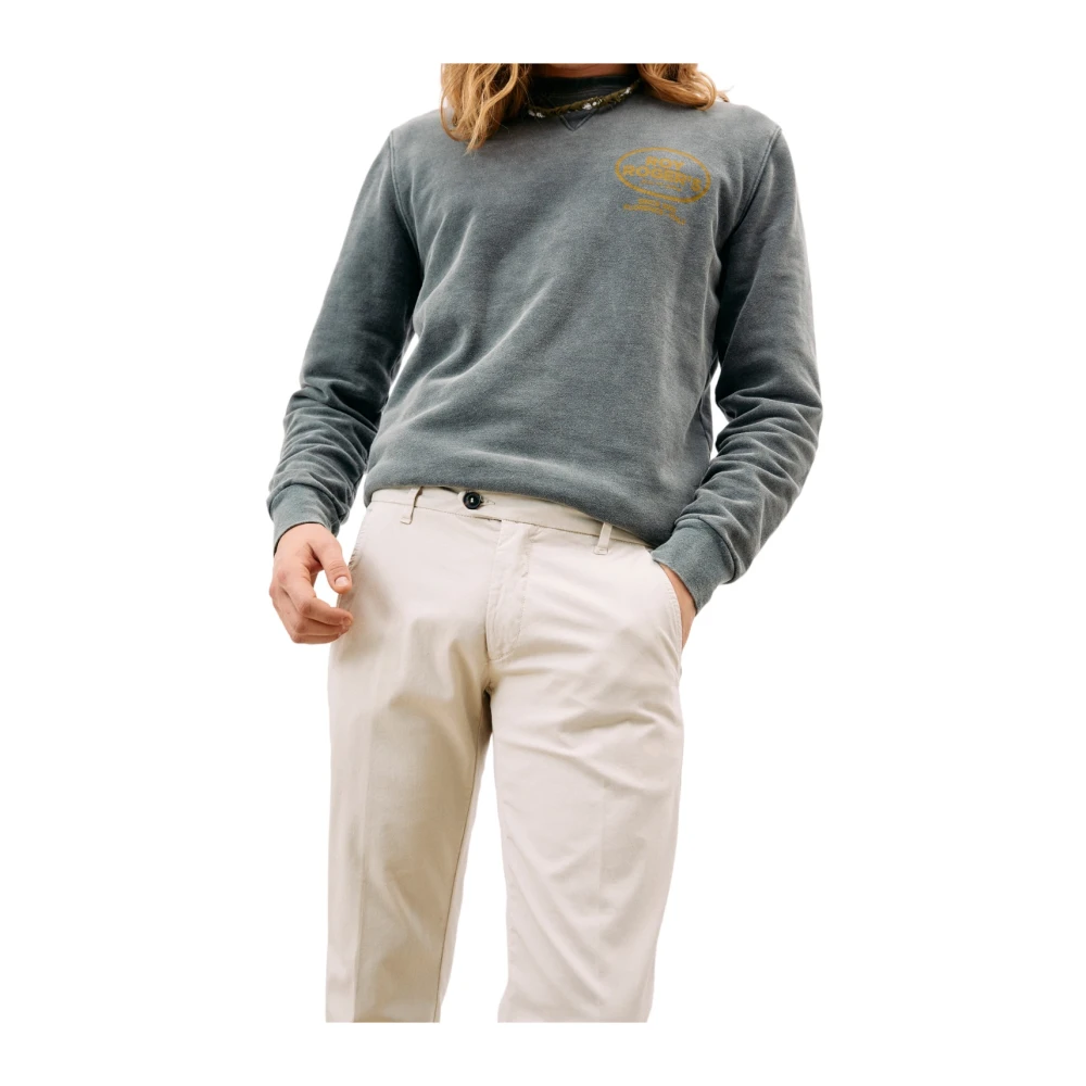 Roy Roger's Trousers Beige Heren