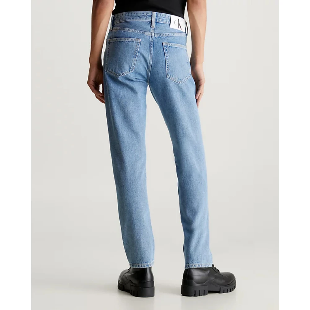 Calvin Klein Straight Jeans Blue Heren