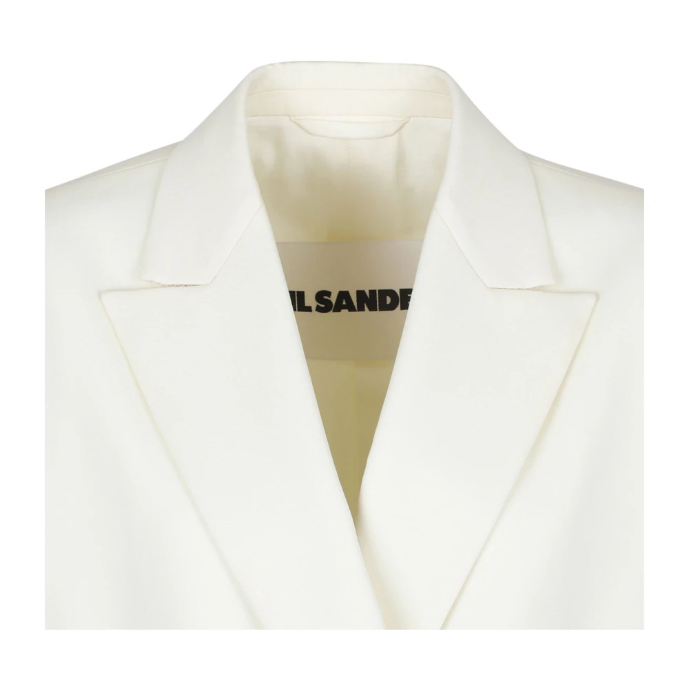 Jil Sander Beige Jassen voor een Stijlvolle Look Beige Dames