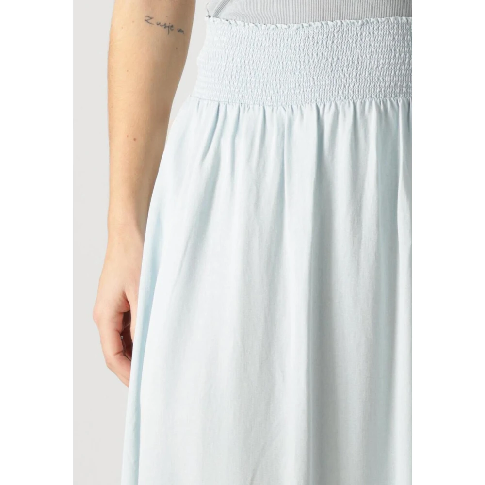 Moscow Maxi Rok Blauw Blue Dames