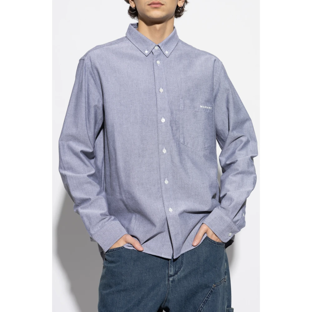 Isabel marant Shirt Jasolo Gray Heren