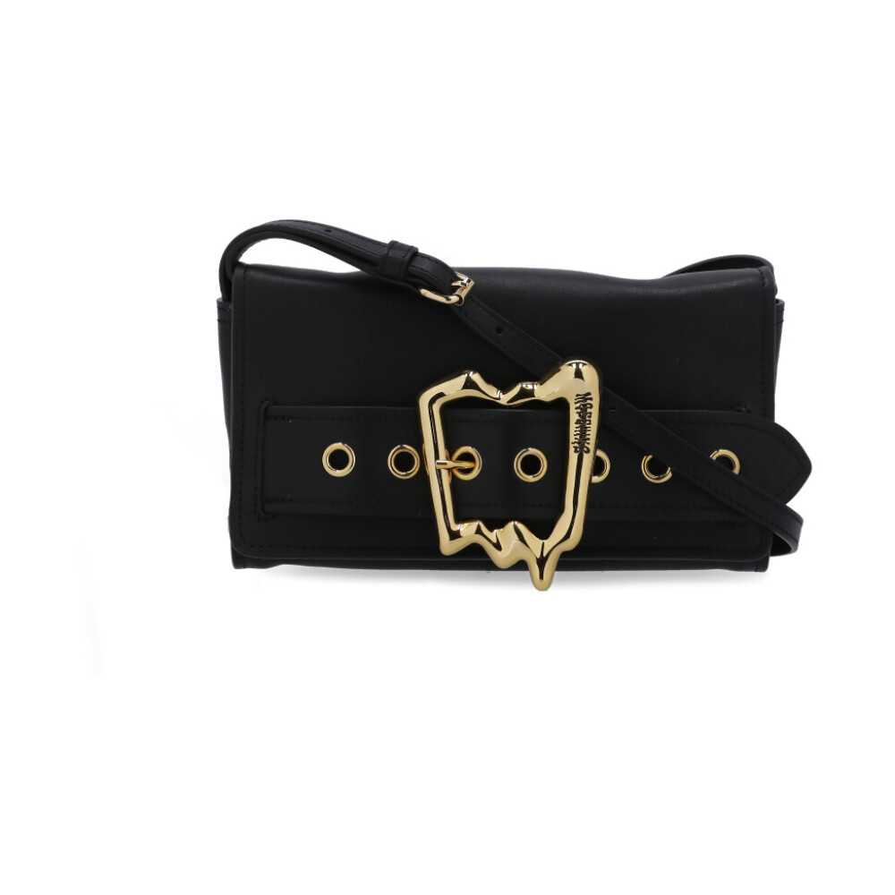 Tracolla pelle nera per on sale borsa