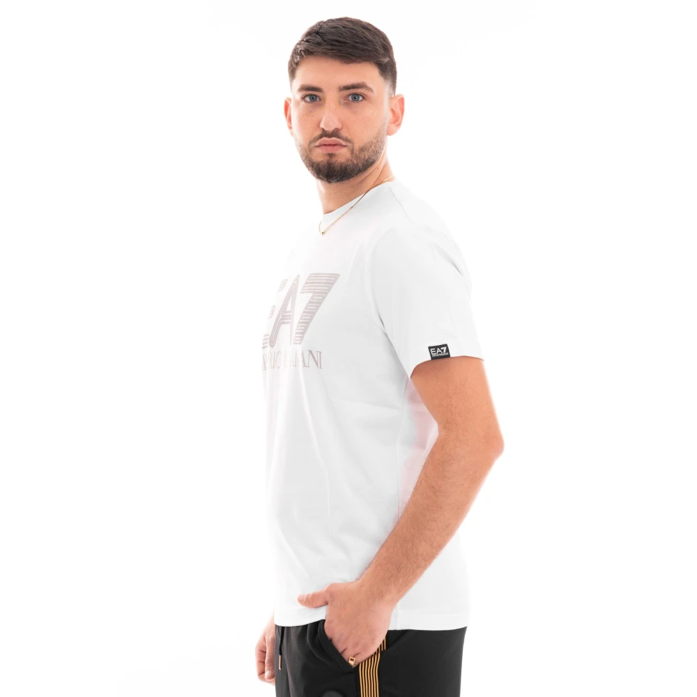 Emporio Armani EA7 Heren Casual T-shirt White Heren
