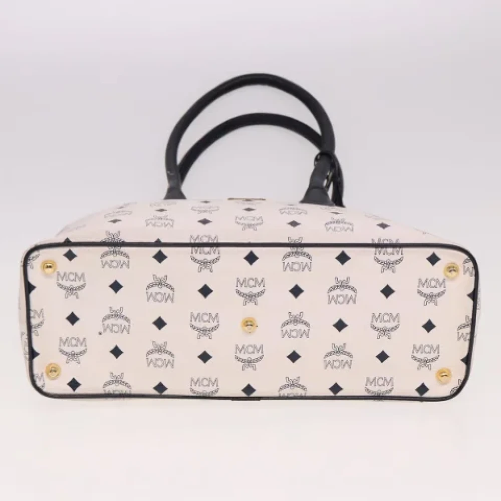 MCM Pre-owned Leather handbags White Dames
