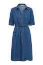 robe-en-denim-avec-col-en-v
