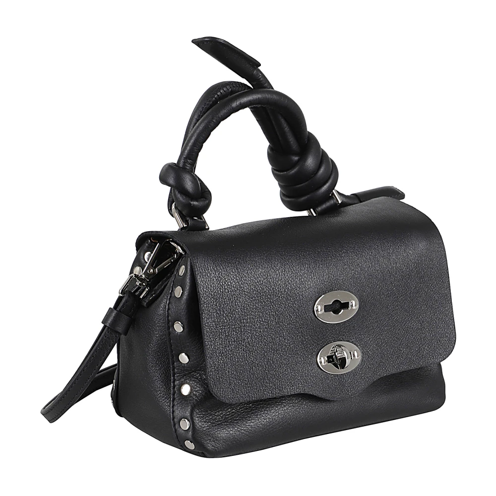 Zanellato Lichtgewicht Knoop Tas Black Dames