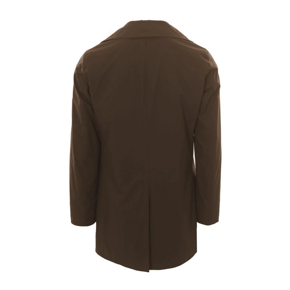 People of Shibuya Bruine Trenchcoat met Zakken Brown Heren