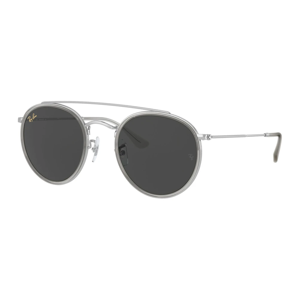 Ray-Ban Unisex Gray Double Bridge Sunglasses