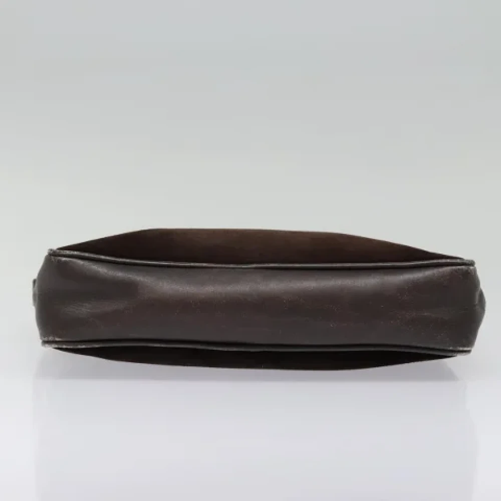 Gucci Vintage Pre-owned Suede gucci-bags Brown Dames