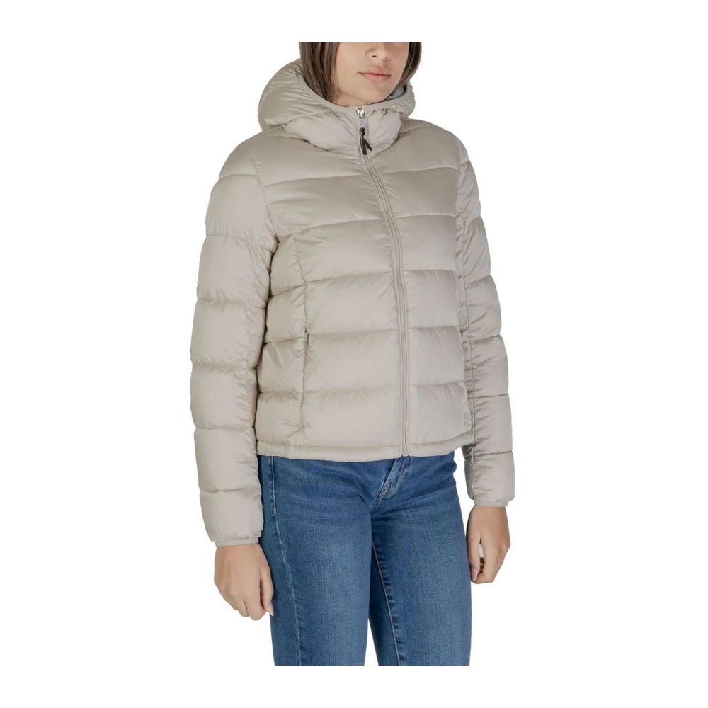 Napapijri Herfst Winter Dames Polyamide Jassen Collectie Beige Dames