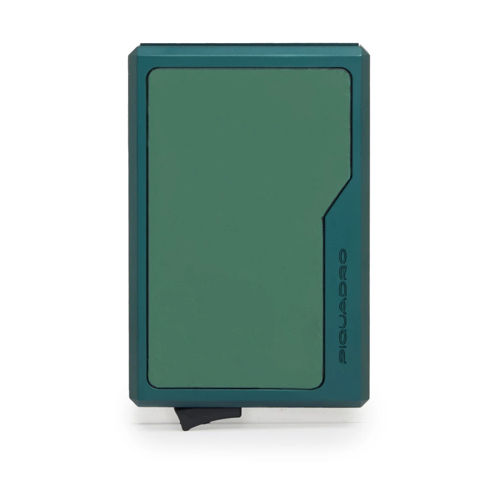 Piquadro Unisex Vert Accessoires, Taille: One Size Porte-Cartes Magsafe À Éjection