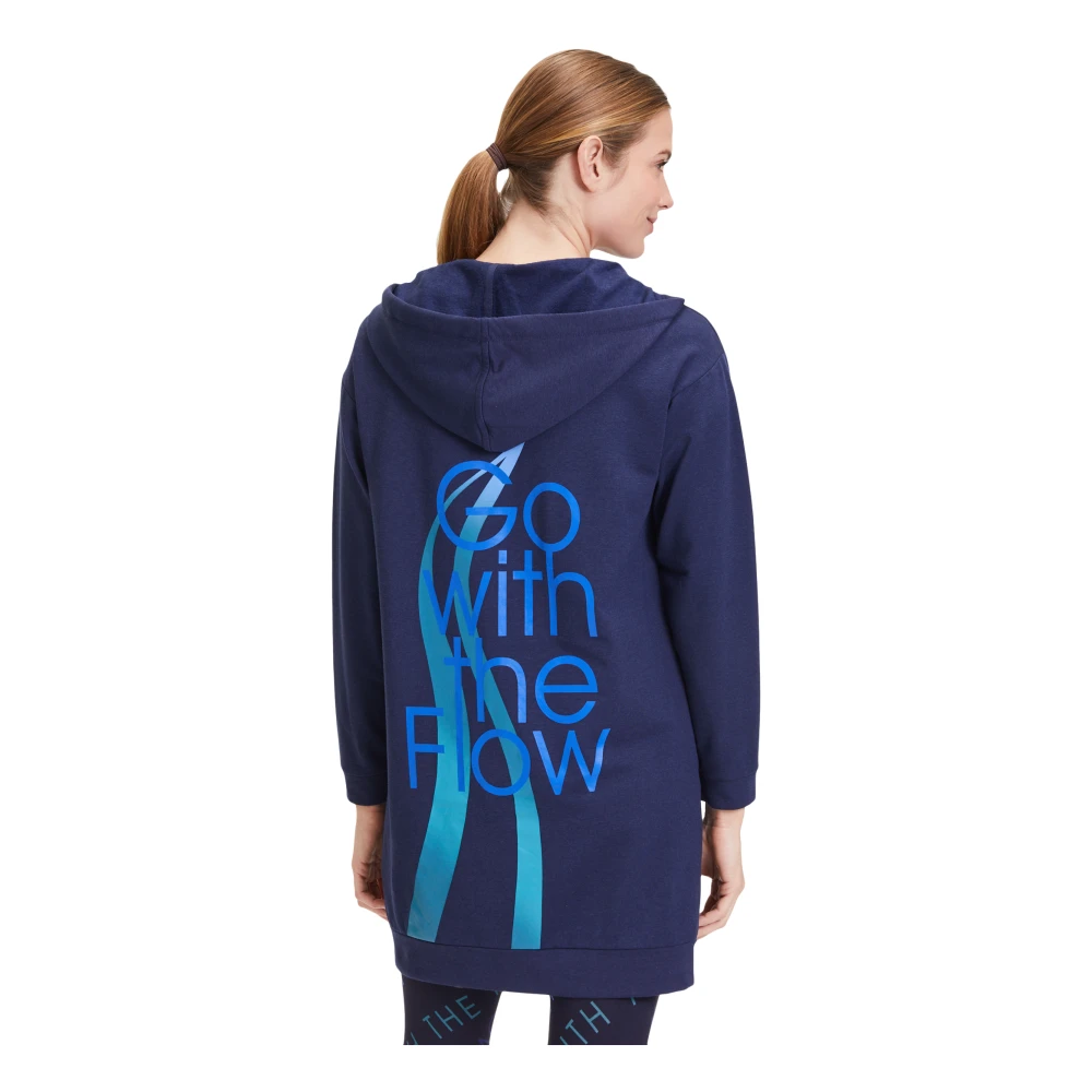 Betty Barclay Hoodie Stijl Blue Dames