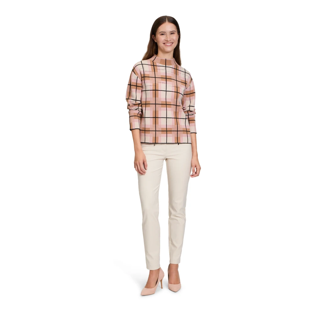 Betty Barclay Geruite Gebreide Trui Multicolor Dames