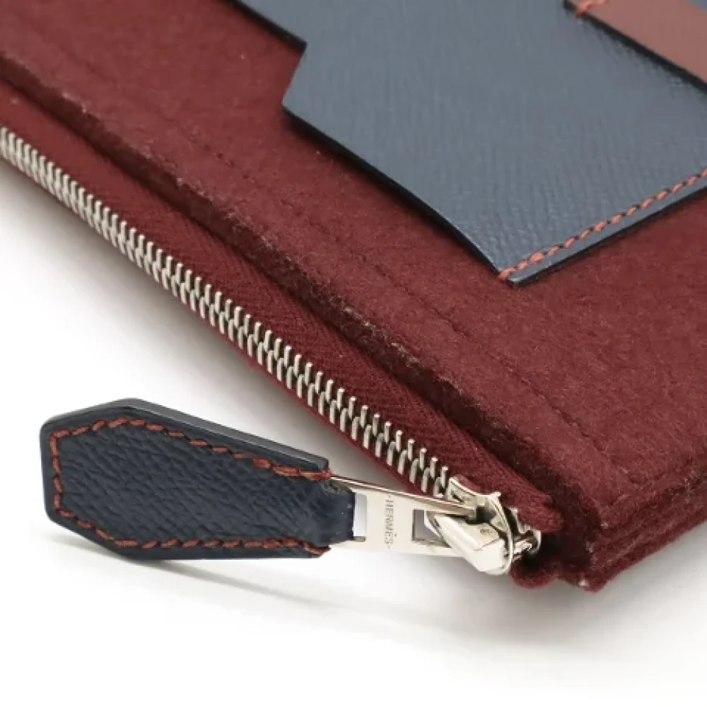 Hermès Vintage Pre-owned Canvas clutches Brown Dames