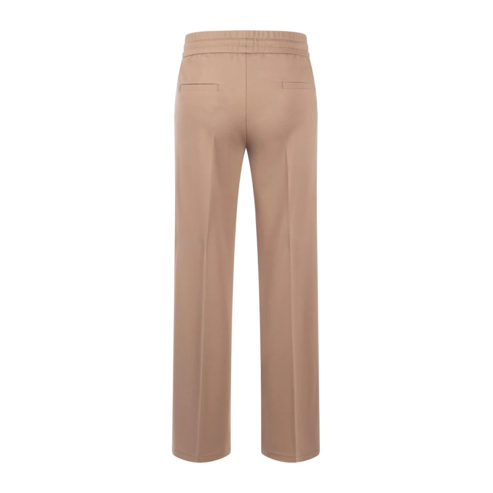 Seductive Stijlvolle Wijde Broek Brown Dames