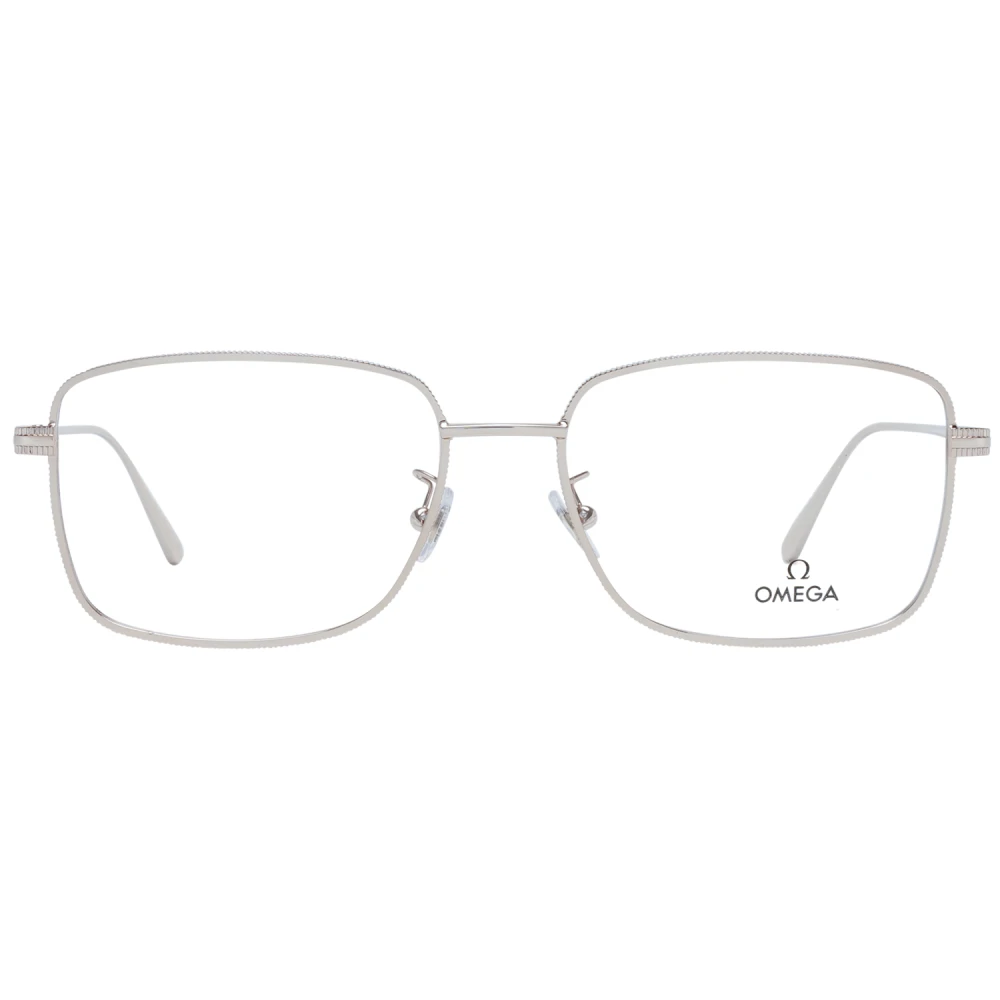 Omega Rose Gouden Metalen Optische Brillen voor Mannen Pink Heren