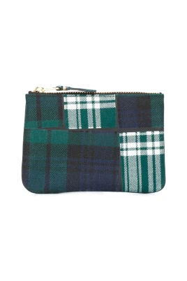 Small Pouch Tartan Patchwork