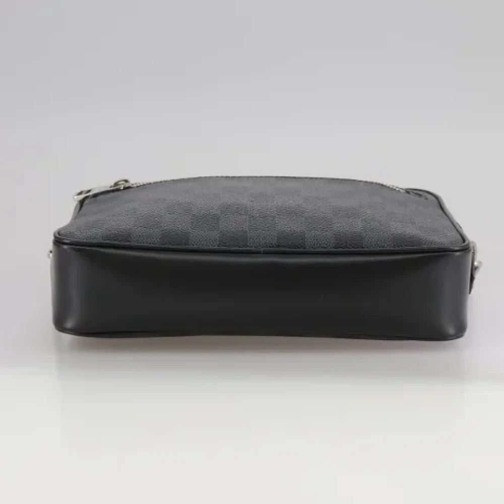 Louis Vuitton Vintage Pre-owned Canvas clutches Black Dames
