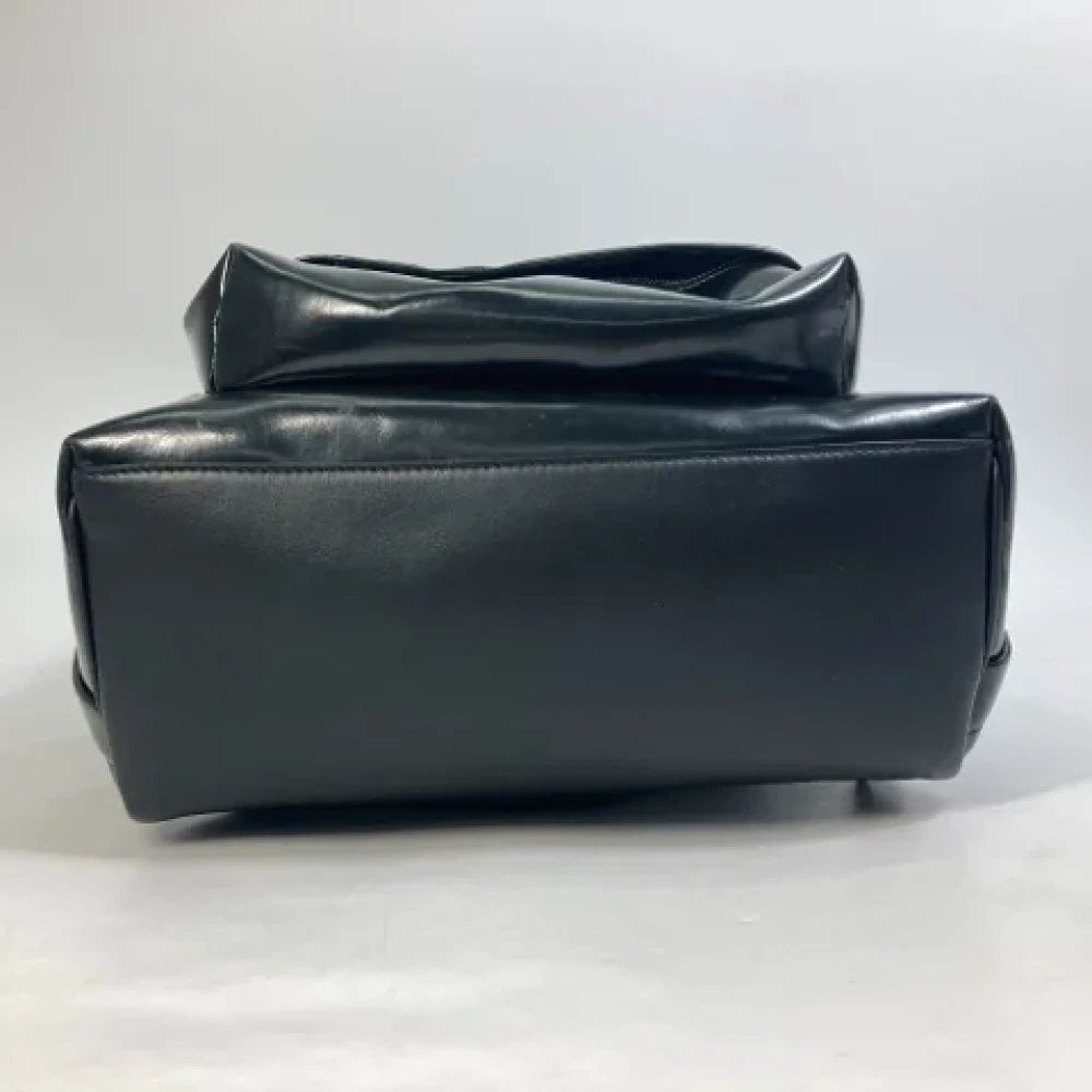 Burberry Vintage Pre-owned Fabric backpacks Black Heren
