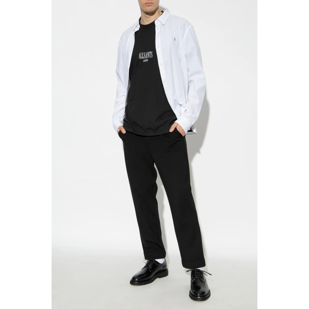 AllSaints Shirt Hawthor White Heren