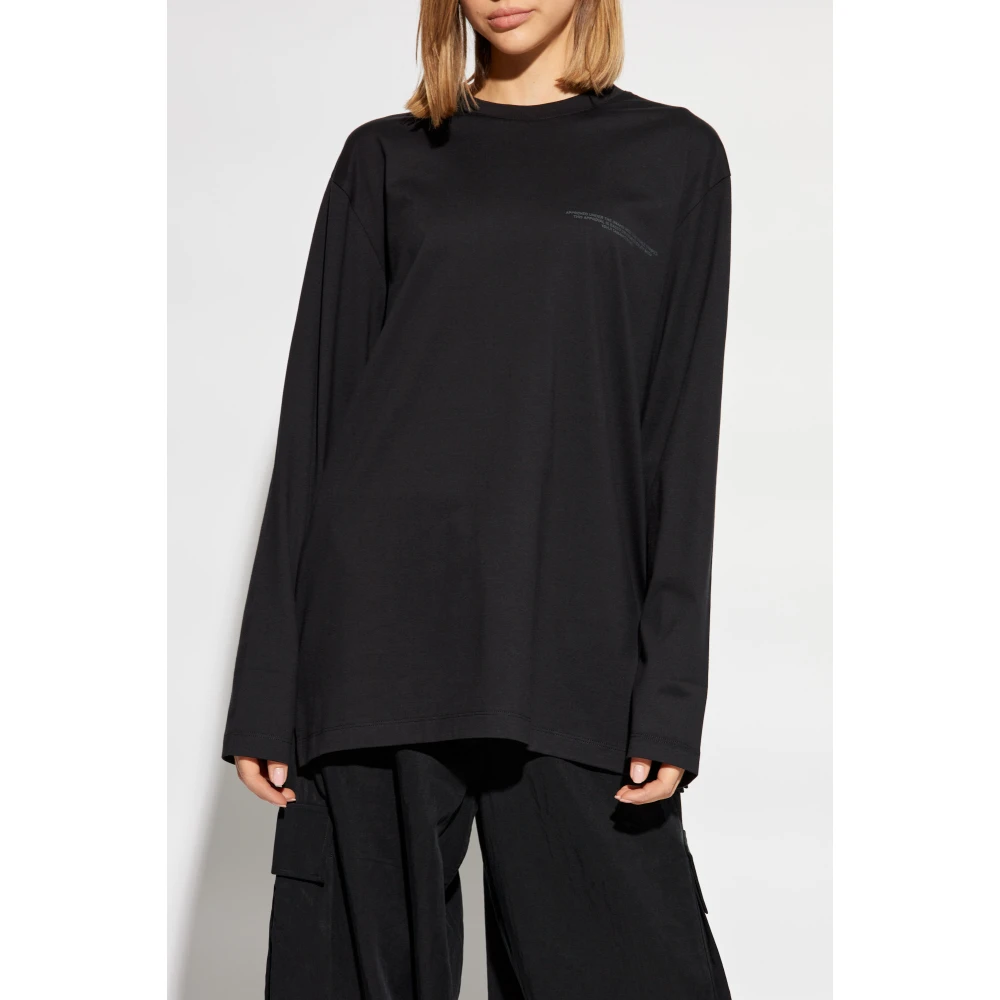 Y-3 Lange mouw T-shirt Black Unisex