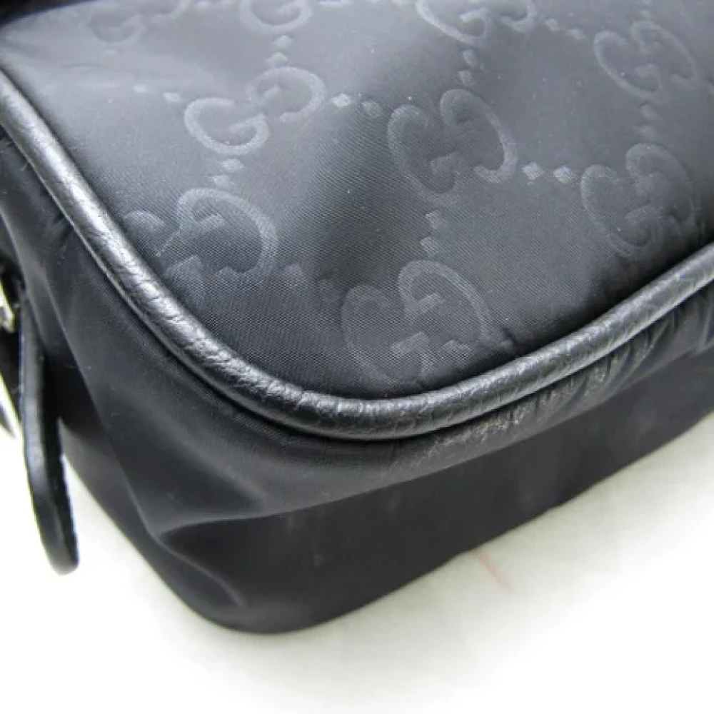 Gucci Vintage Pre-owned Nylon gucci-bags Black Dames