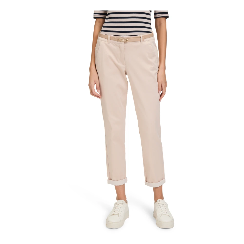 Betty Barclay Chino-broek met relaxte pasvorm Beige Dames