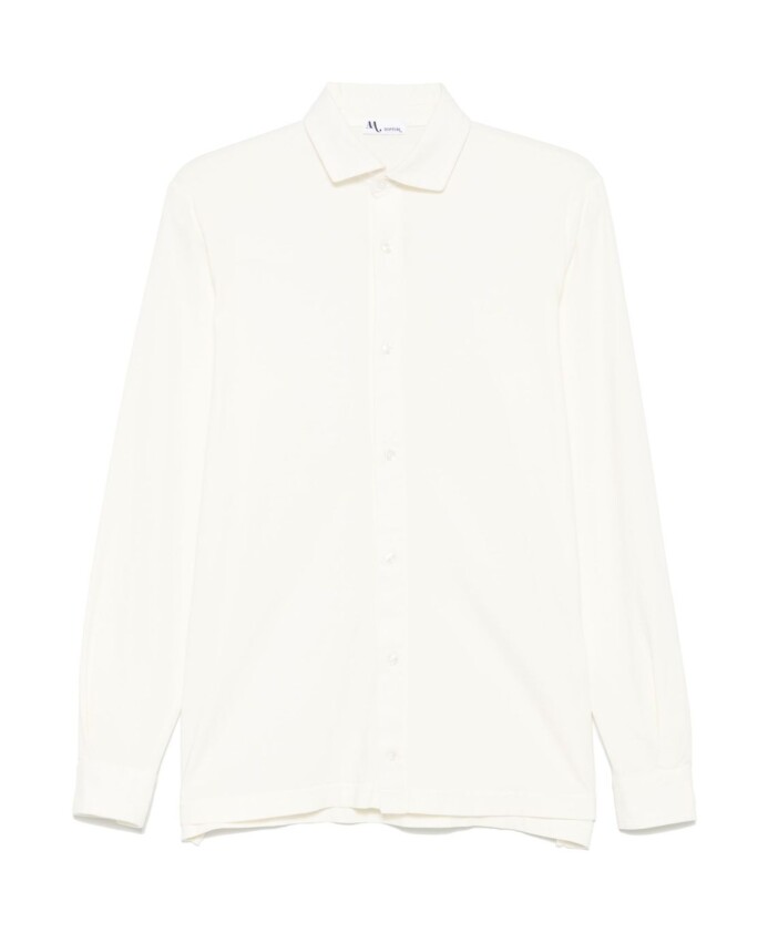 chemise-creme-a-boutons-classique