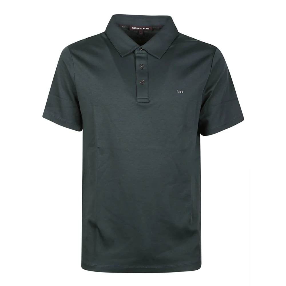 Michael Kors Men's Green Sleek Polo Shirt
